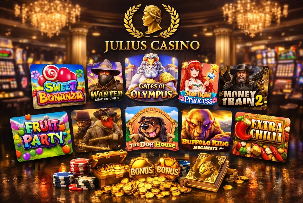 Os melhores caça-níqueis do Julius Casino: os 10 melhores jogos com compra de bônus e alto RTP